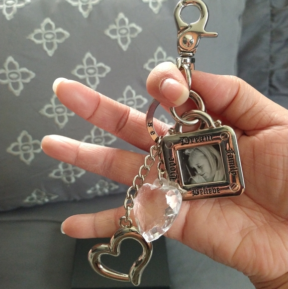 Bag Charm with photo frame / Keychain - Picture 3 of 3